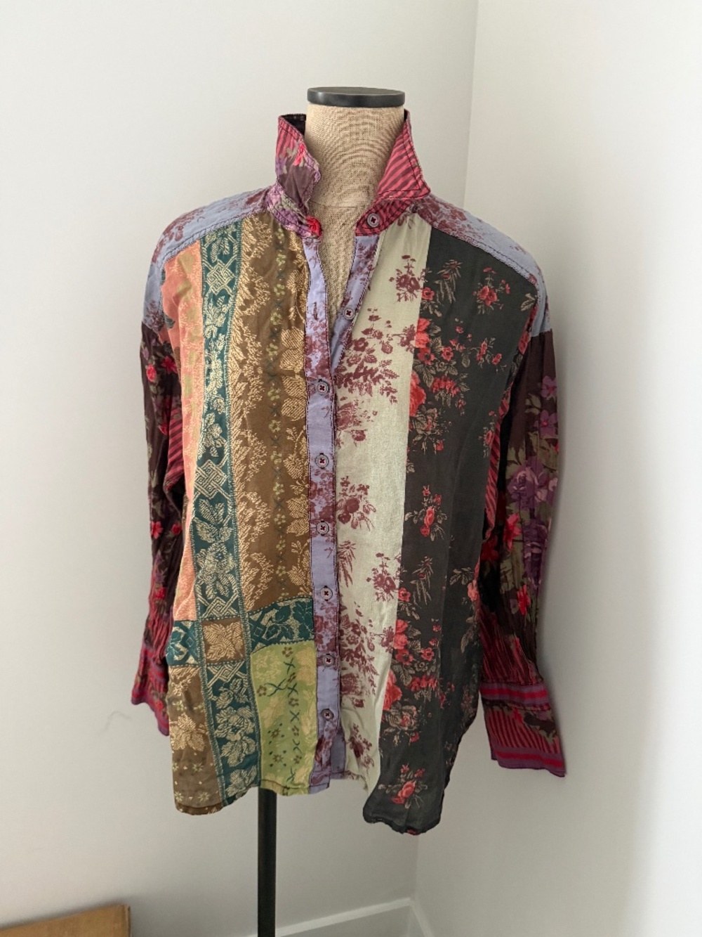 Free People Flower Patch Top Size M